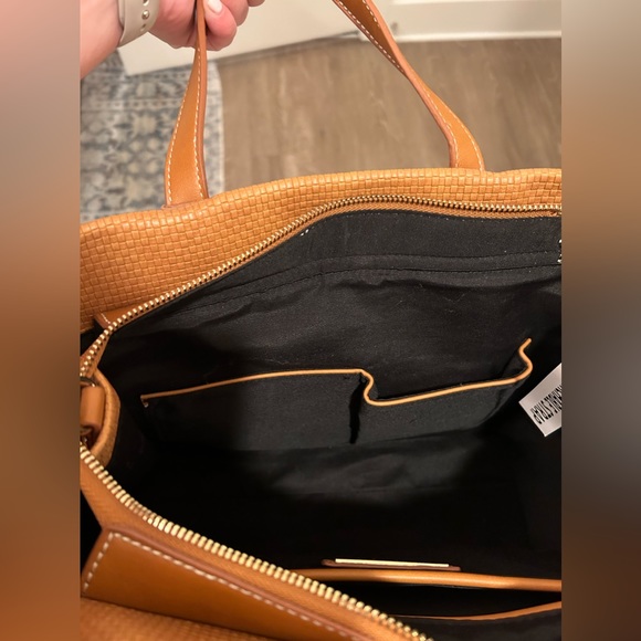 Streetlevel camel brown tote/work bag - Picture 3 of 6